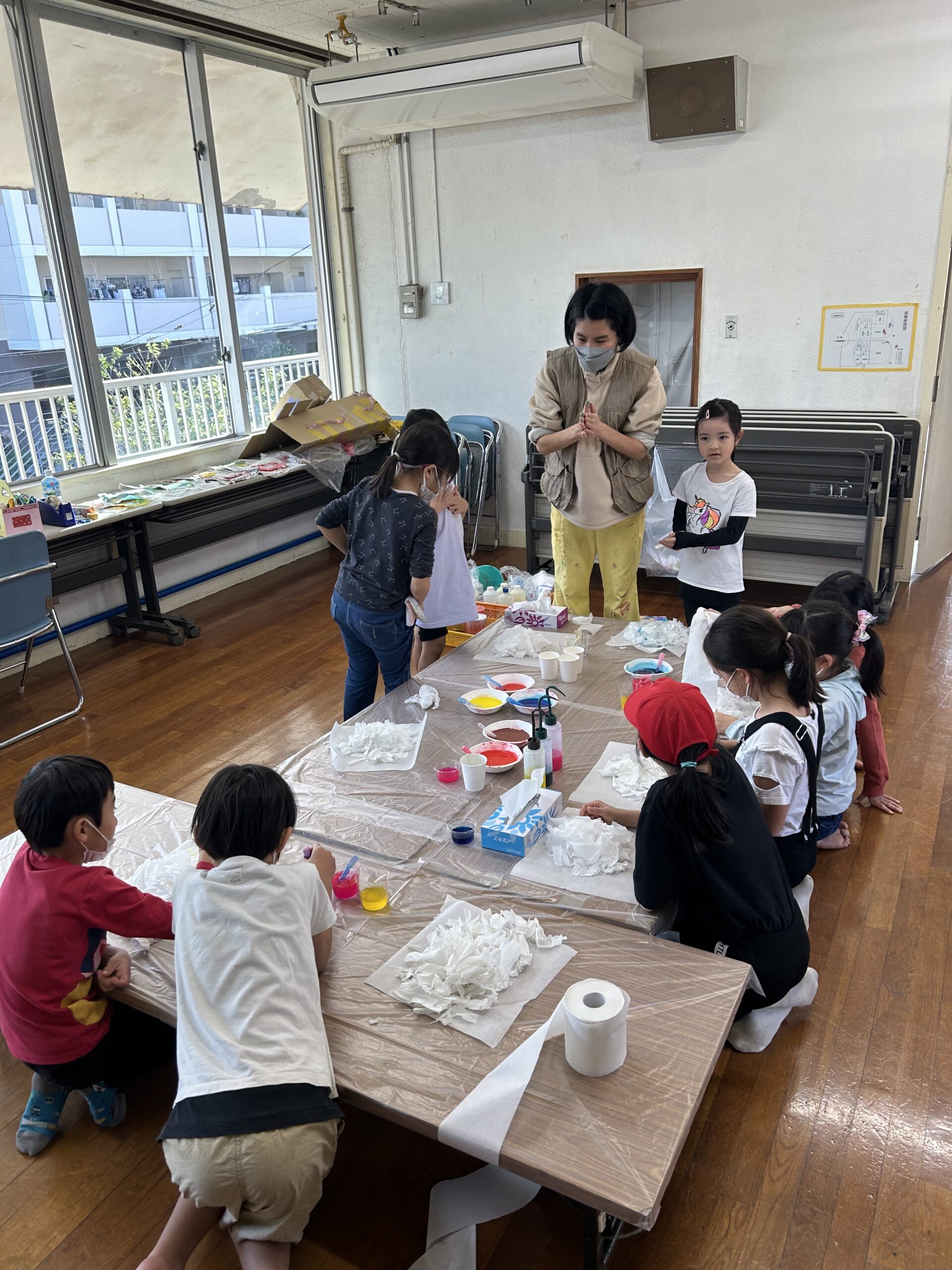 のびのびアートクラブ最終回 若杉福祉会